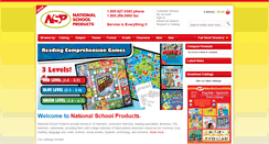 Desktop Screenshot of nationalschoolproducts.com